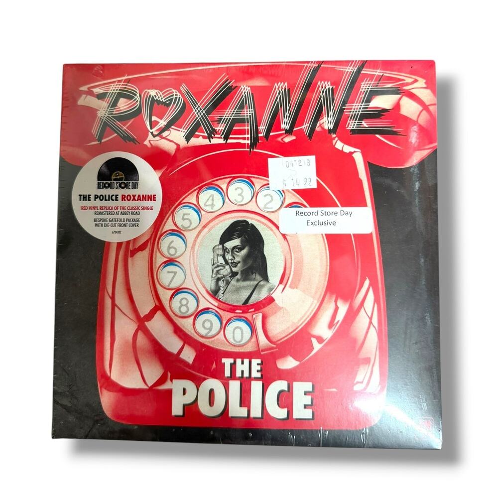 The Police Roxanne RSD 2018 Red Vinyl 7" Sealed Made in Germany Sticker New